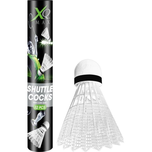 Xqmax badmintona raķete, neilona, balta Xqmax badmintona raķete, neilona, balta