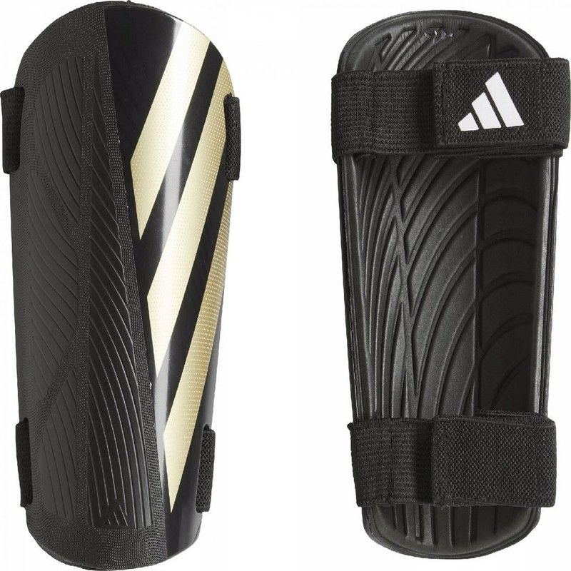 Adidas Tiro SG TRN futbola aizsargi, melni un zelta krāsā
