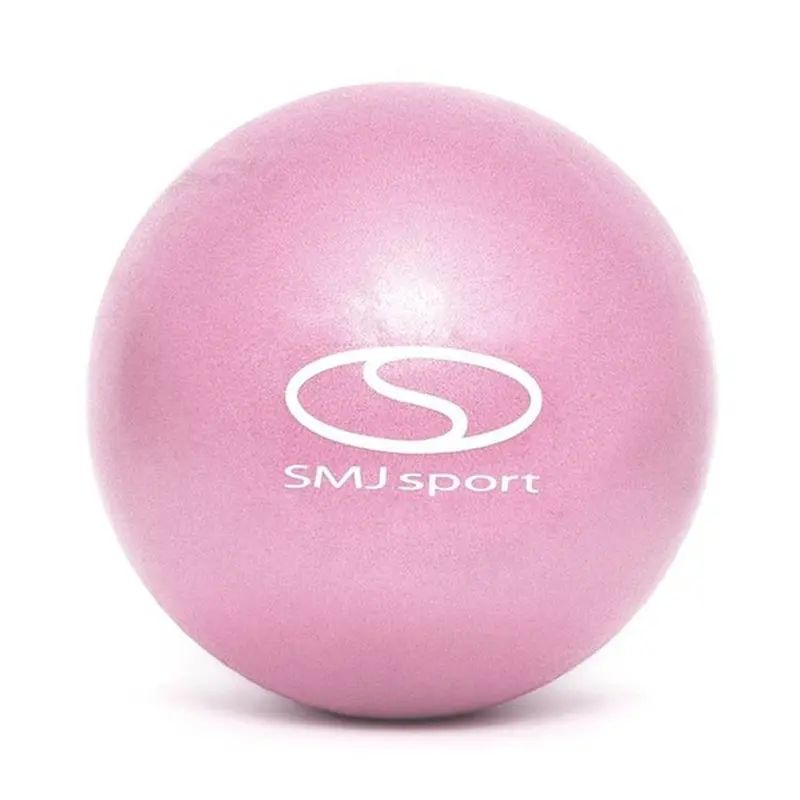 Pilates gumijas vingrošanas bumba PVC BL032, 25 cm, rozā krāsā