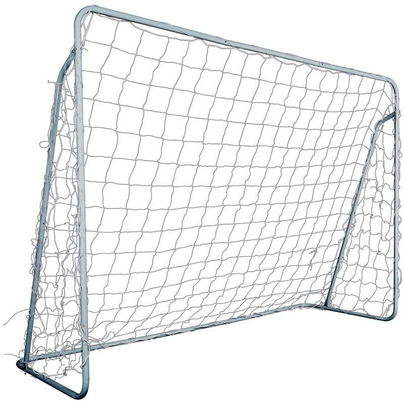 Enero futbola vārti ar tīklu un šaušanas mērķi, 215 x 150 x 76 cm