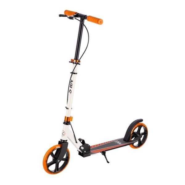 HM0107 skrejritenis, NILS EXTREME, balta, melna un oranža krāsa HM0107 skrejritenis, NILS EXTREME, balta, melna un oranža krāsa
