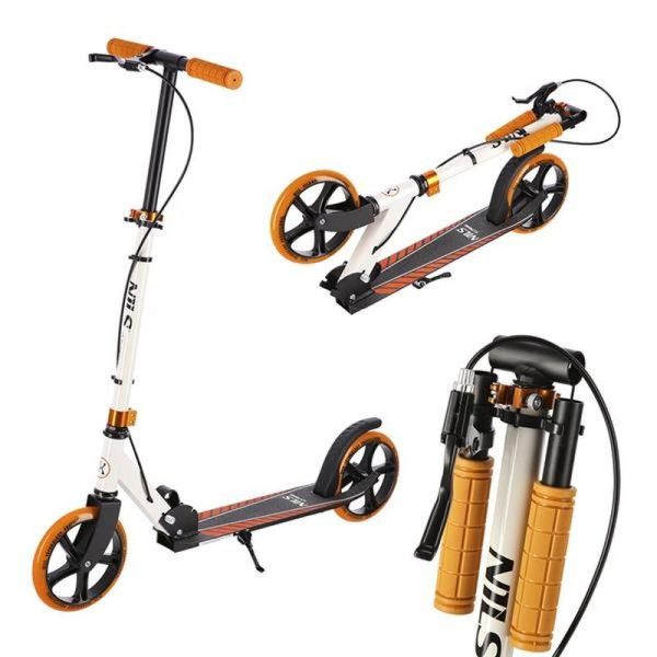 HM0107 skrejritenis, NILS EXTREME, balta, melna un oranža krāsa