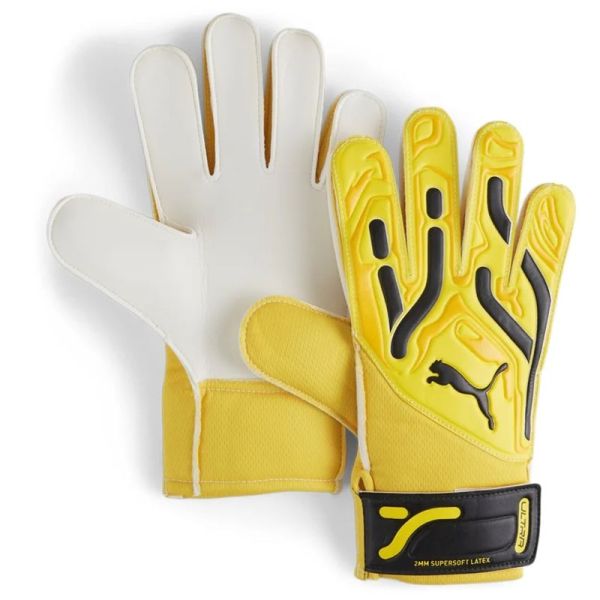 Puma Ultra Play RC vārtsargu cimdi, dzelteni un melni Puma Ultra Play RC vārtsargu cimdi, dzelteni un melni