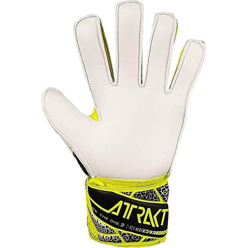 Reusch Attrakt Solid Junior vārtsarga cimdi, selektīvā melnā krāsā