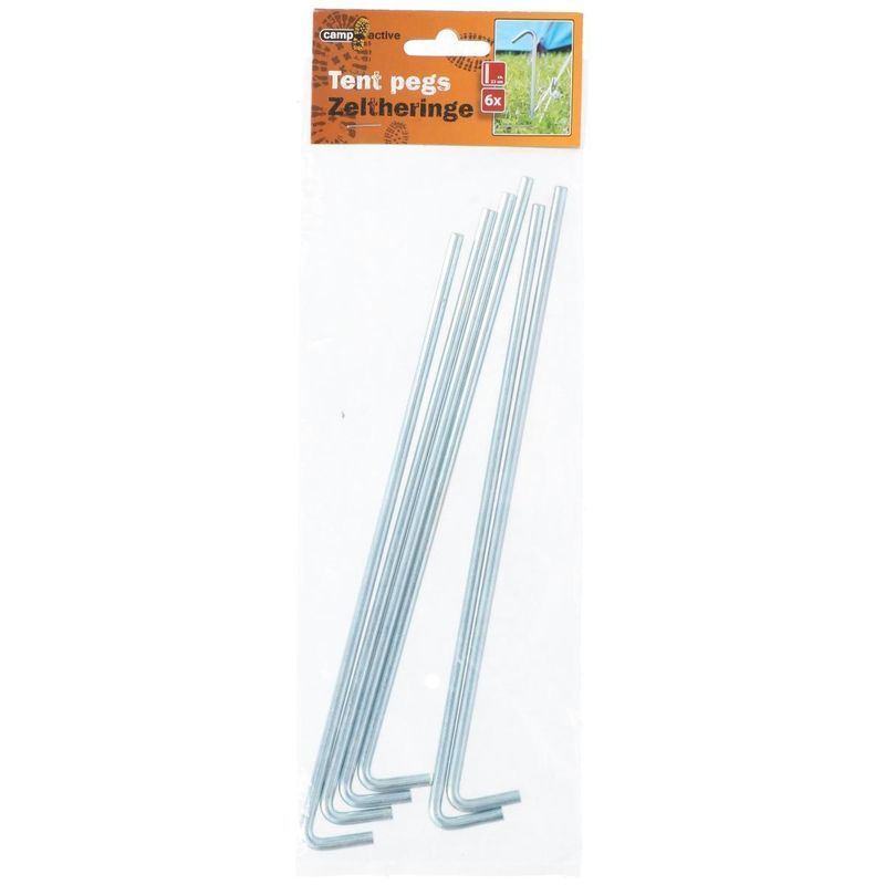 Camp Active telts naglas, 23cm-6gab
