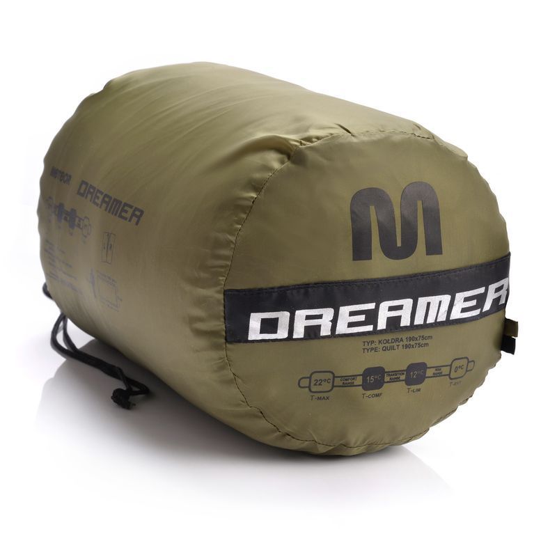 Meteor Dreamer L olīvu/melns guļammaiss