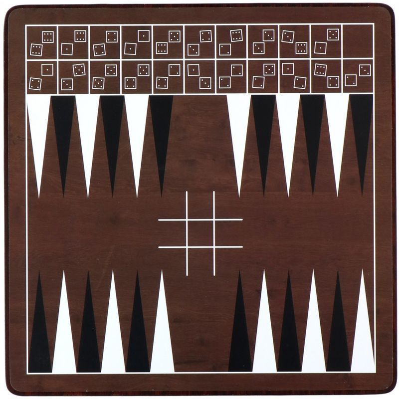 Spēļu kaste Deluxe 10in1 koka spēļu komplekts, 26681