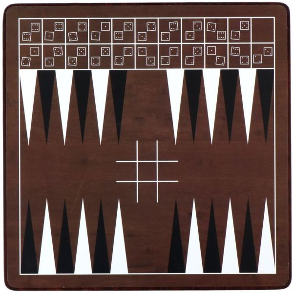 Spēļu kaste Deluxe 10in1 koka spēļu komplekts, 26681