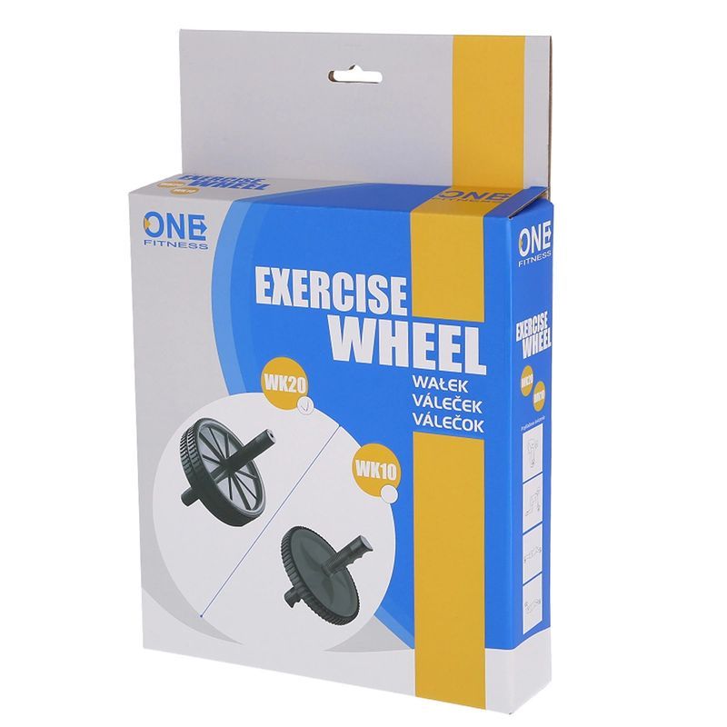 One Fitness dubultais vingrošanas rullītis WK20