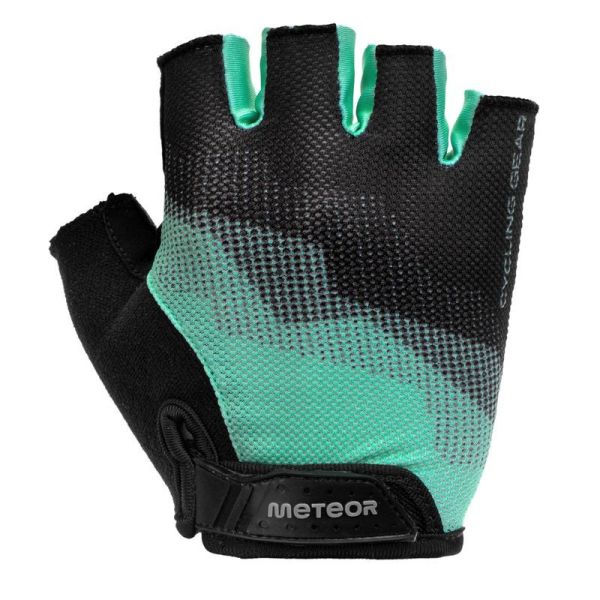 Meteor MX22 velosipēdu cimdi, piparmētru krāsa Meteor MX22 velosipēdu cimdi, piparmētru krāsa