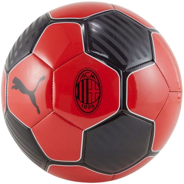 Puma AC Milan futbola bumba, 5. izmērs, sarkanā/melnā krāsā Puma AC Milan futbola bumba, 5. izmērs, sarkanā/melnā krāsā
