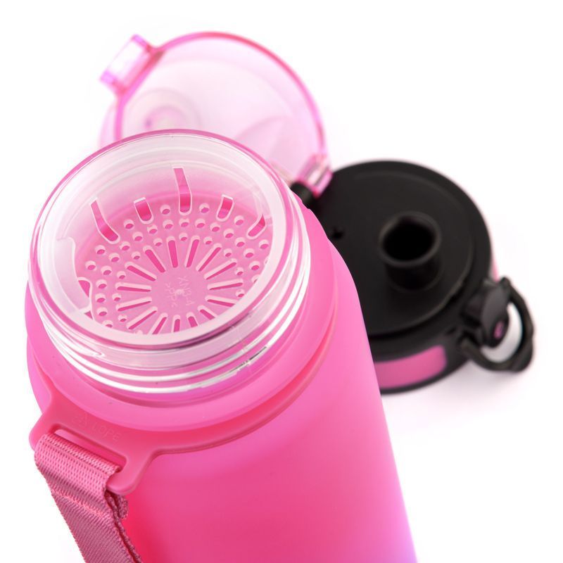 Meteor sporta pudele 500 ml rozā/violetā krāsā