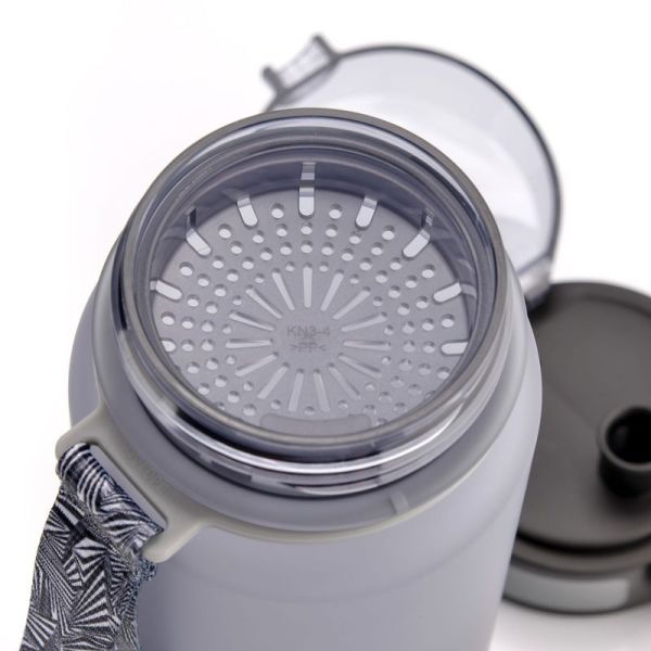 Meteor sporta pudele 500 ml pelēka