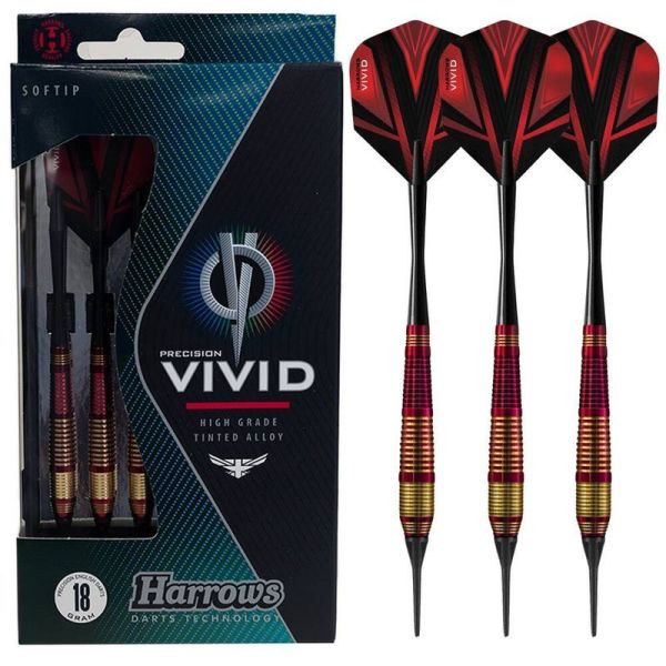 Harrows Vivid Blade šautriņas, 18g Harrows Vivid Blade šautriņas, 18g