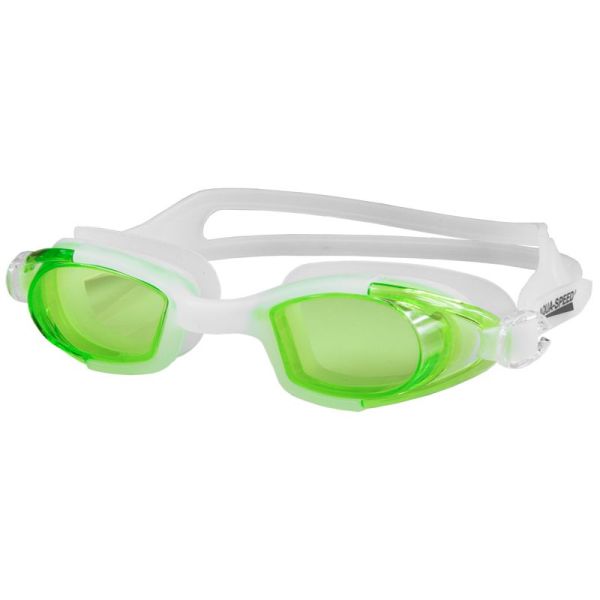 Aqua Speed Marea Jr peldbrilles, zaļā un baltā krāsā Aqua Speed Marea Jr peldbrilles, zaļā un baltā krāsā