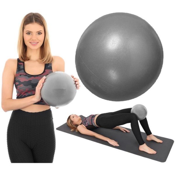 Best Sporting Pilates fitnesa bumba 23 cm, pelēkā krāsā