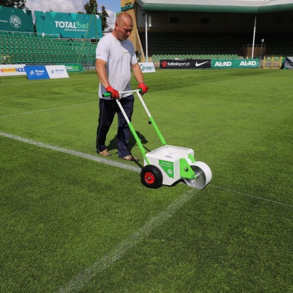 Pitch line krāsošanas ratiņi ar rullīšu sistēmu