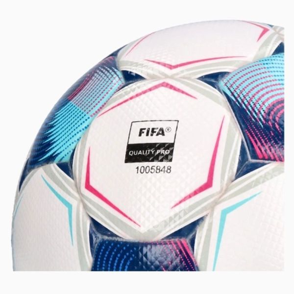Select Brillant Super TB Fifa PRO futbola bumba, izmērs 5, krāsa balta-zilā-rozā