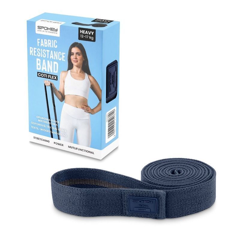 Spoky treniņu gumija 945965, izturība 12-17 kg, tumši zila krāsa