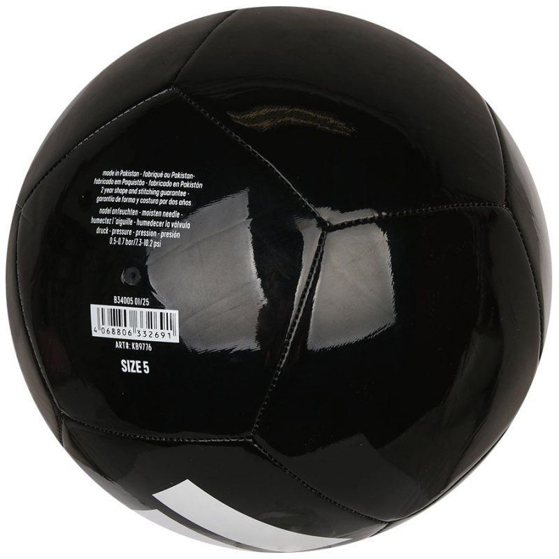 adidas Universadi futbola bumba, melnā un baltā krāsā, izmērs 5