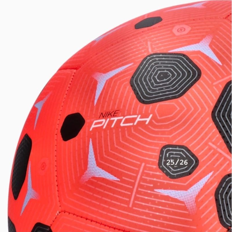Nike Pitch futbola bumba, izmērs 5, krāsa sarkana/melna