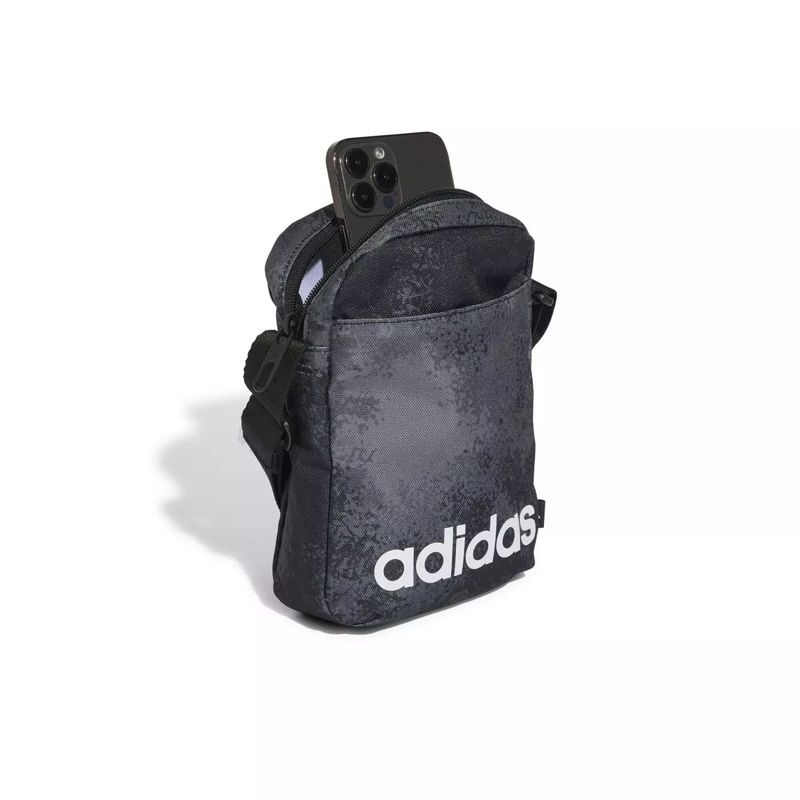 Adidas Lin G ORG maisiņš, JV5274, pelēk- melna krāsa