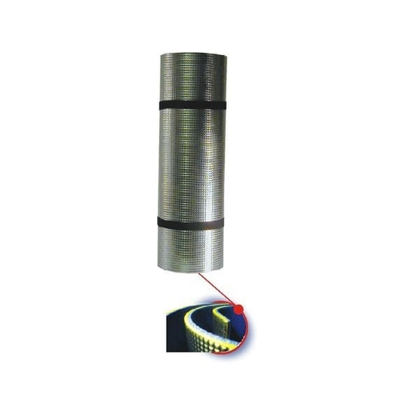 10 mm biezums. Dubultslānis ar alumīnija foliju. 10 mm biezums. Dubultslānis ar alumīnija foliju.